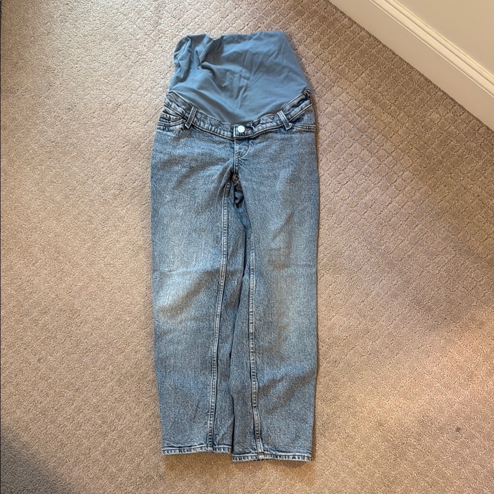 Women's Blue Maternity Jeans